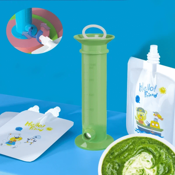 Baby Fruit Puree Filling Dispenser