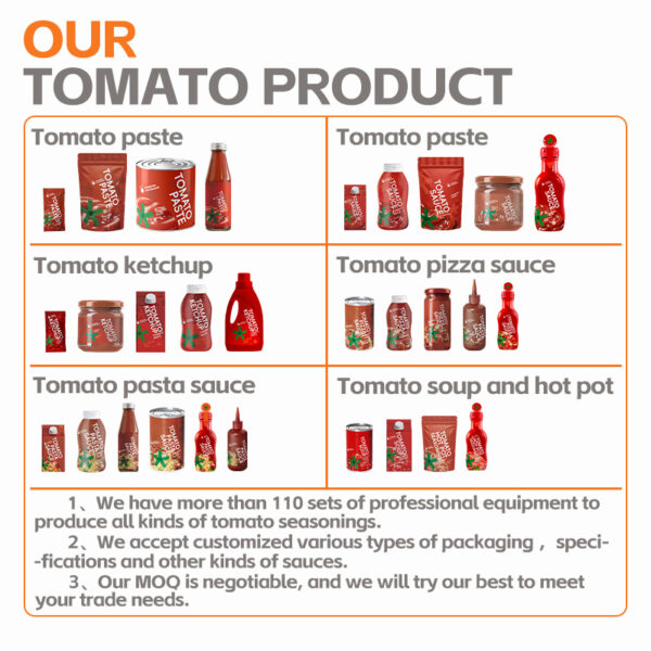 Tomato Sauce Ketchup Bulk