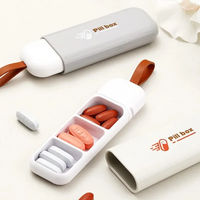 Fashion Portable Nordic Style Pill Box Tablet Pillbox