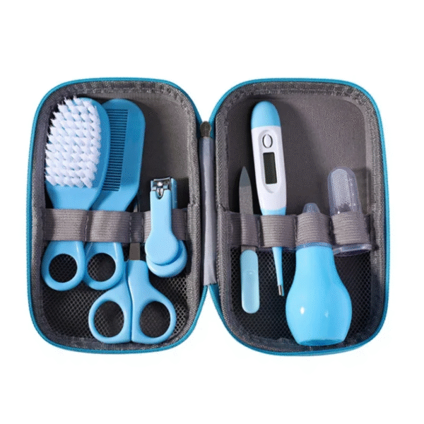 Newborn Kids Nail Hair Care Grooming Brush Kit