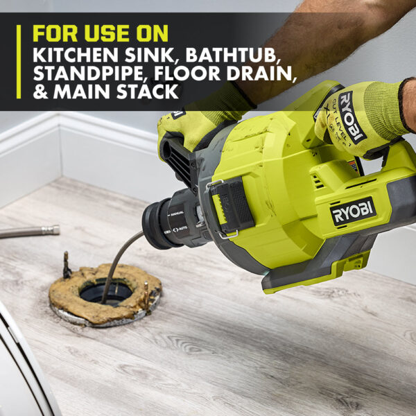 18V ONE+ 35' Drain Auger