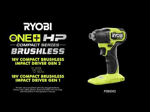 18V ONE+ HP COMPACT BRUSHLESS 1/4" HEX IMPACT DRIVER KIT